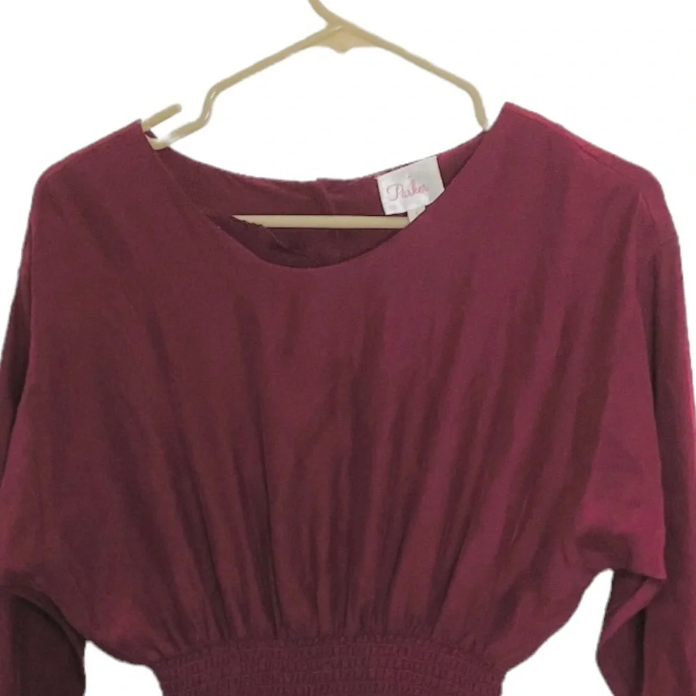 Parker peplum silk blouse - Picture 2 of 7